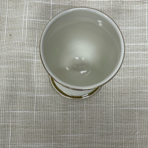 Theodore Haviland Limoges Rose Garland Egg Cup Gold Trim Vintage France - Picture 3 of 6